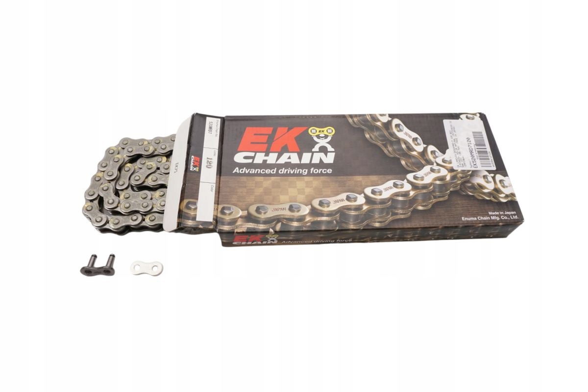 Hnací Reťazec EK520-7 116 Bez O-krúžkov, Farba Natural (motocross D)