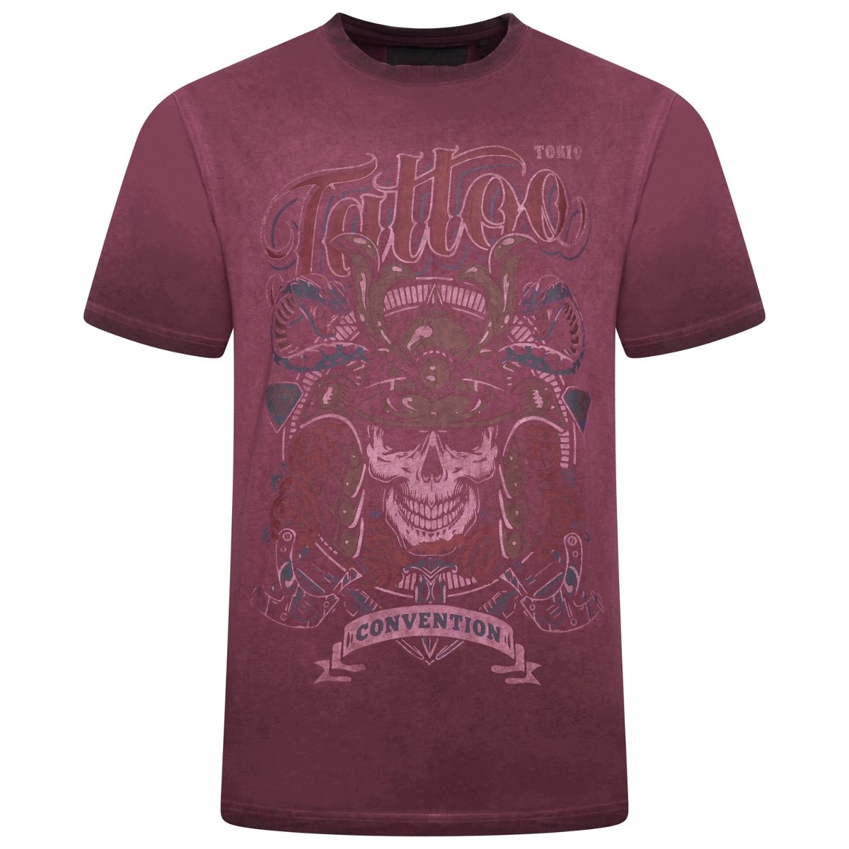 Tričko Pánské Vintage Švestkové Kam Velké Velikosti [Velikost 3XL]