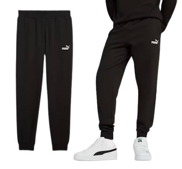 Pánské sportovní teplákové kalhoty Puma 68260601 joggers černé, velikost XL