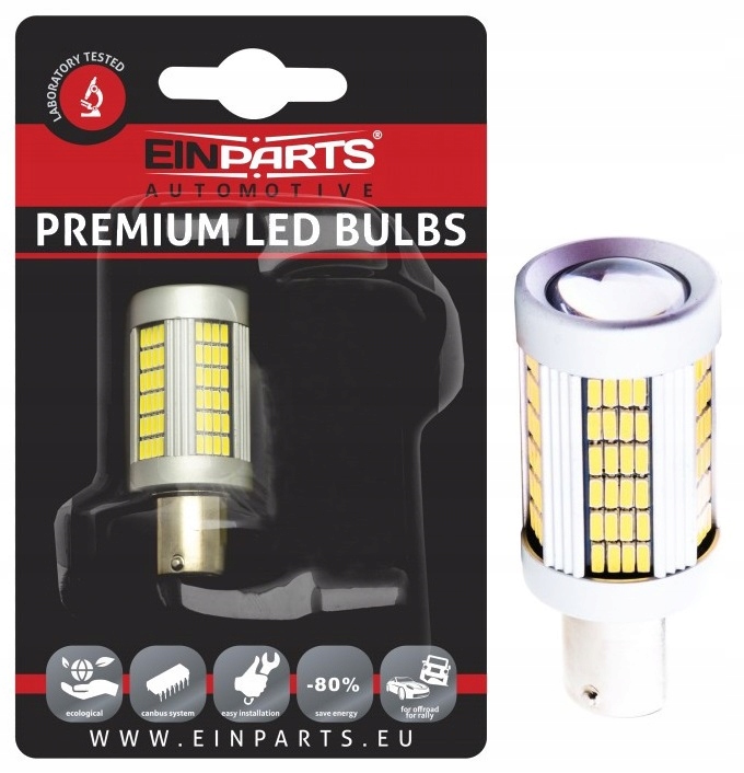 

Żarówka Led P21W Cofania 135 Smd Wsteczny Canbus