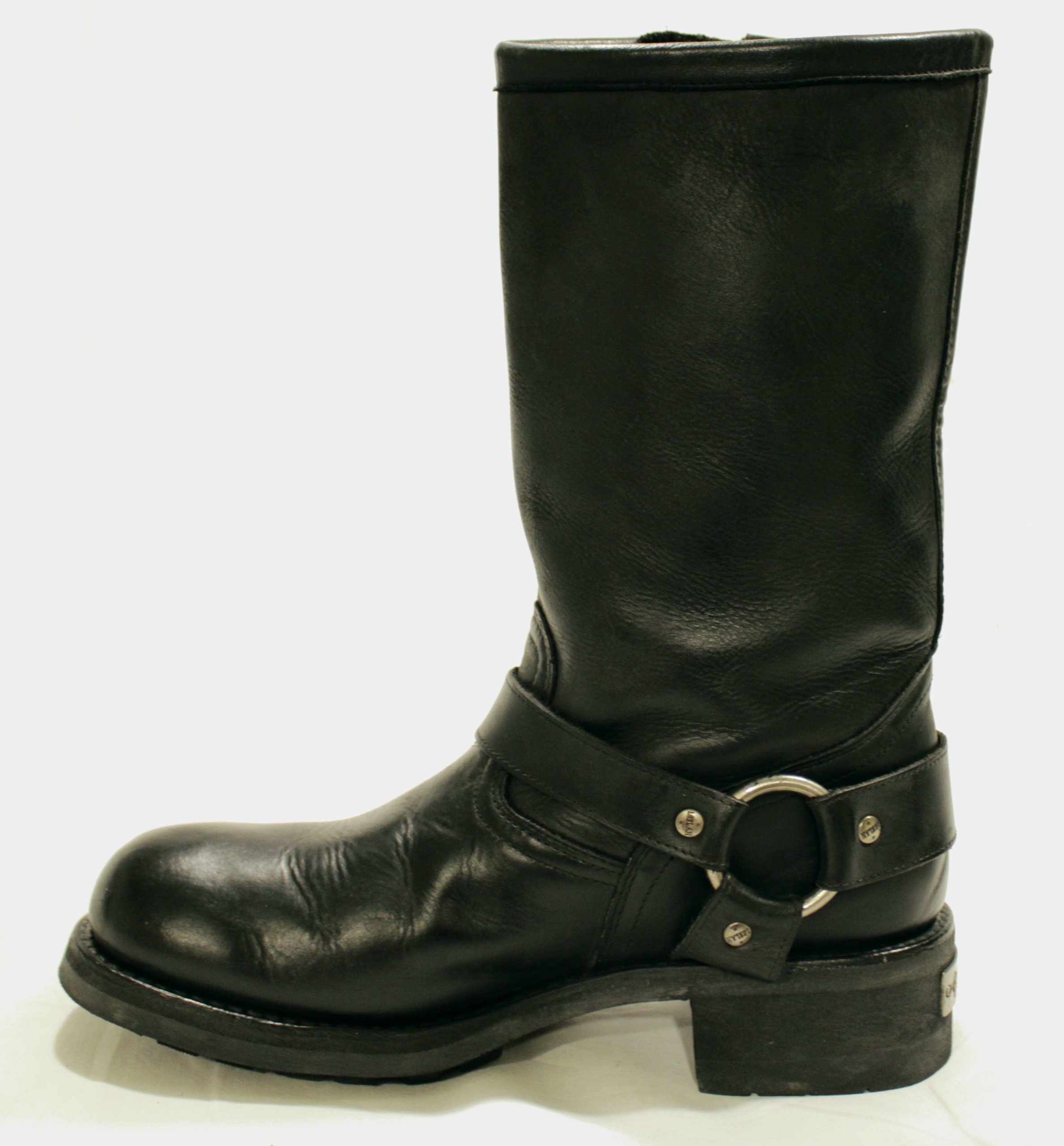 LOBLAN botki motocyklowe oryginalne wenezuelskie skóra * 43 Kolor podeszwy czarny