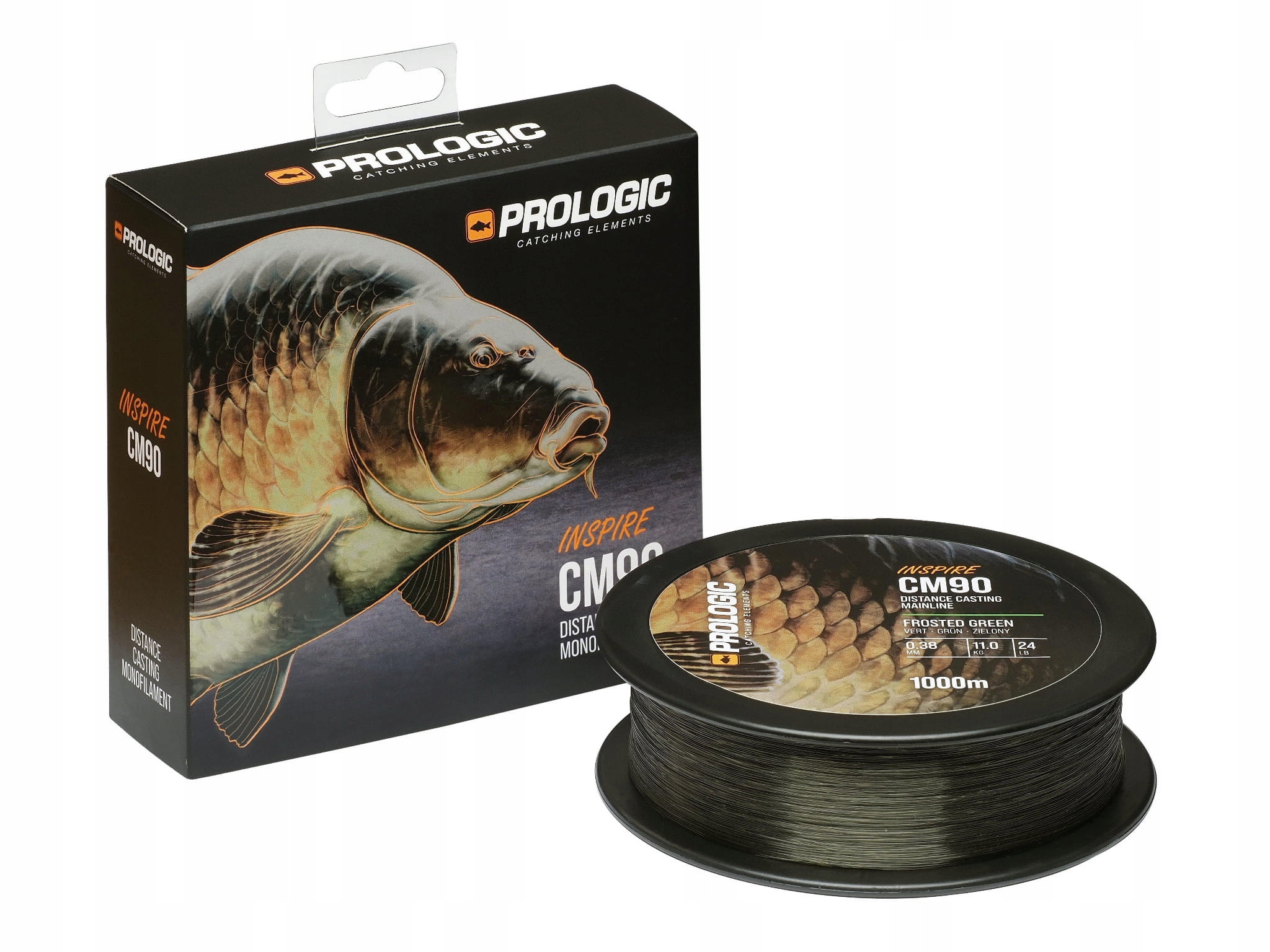 Vlasec Prologic Plins Casting 1000 m 9.4 kg 0.34 mm Zelený