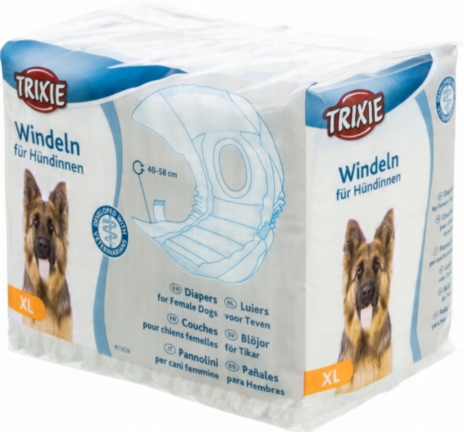 

Pieluchy pampersy dla psa suczki Trixie XL 12 szt