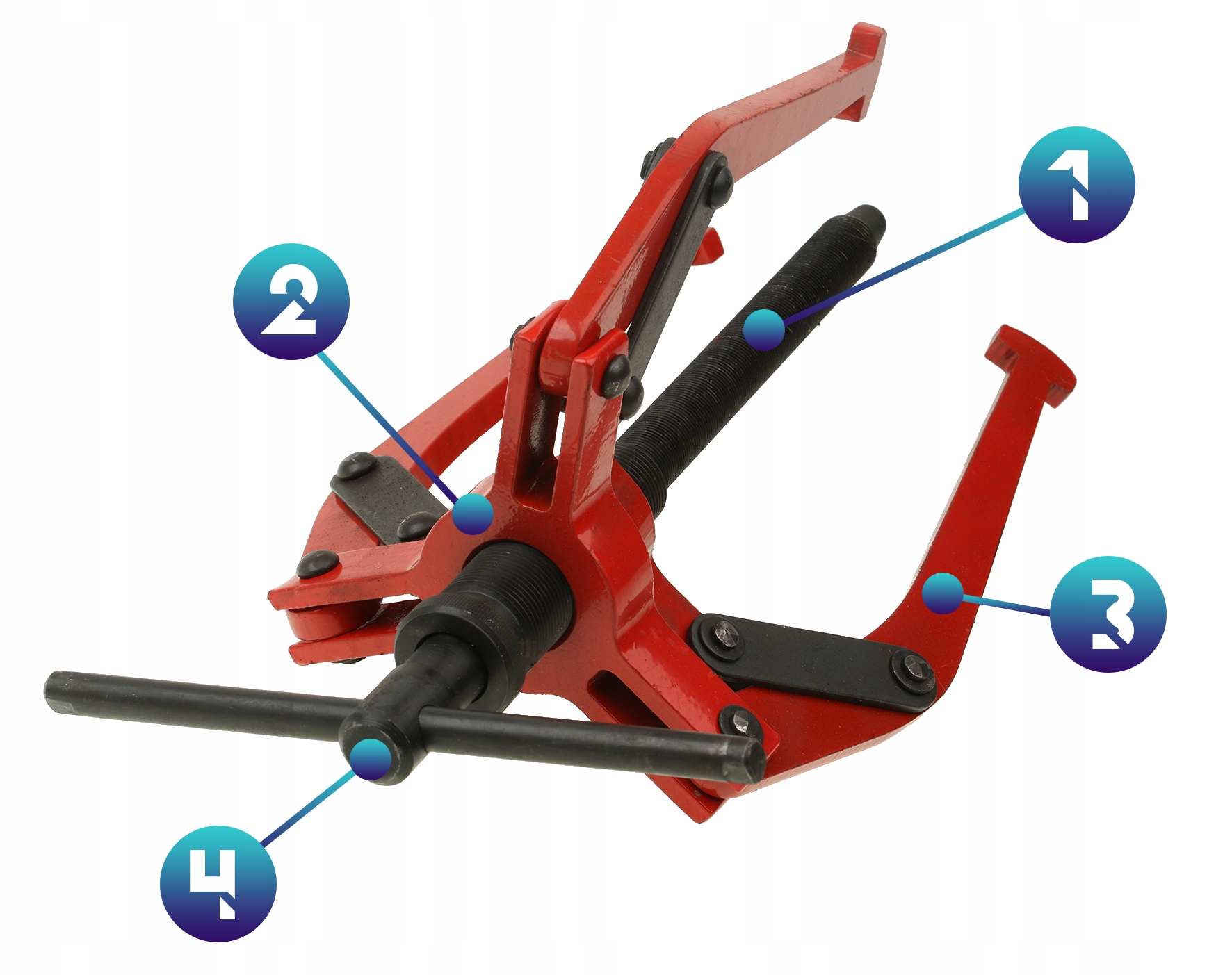 SCIAGACZ DO LOZYSK RAMION PIAST 3 RAMIENNY 150 mm Producent code 3R 150