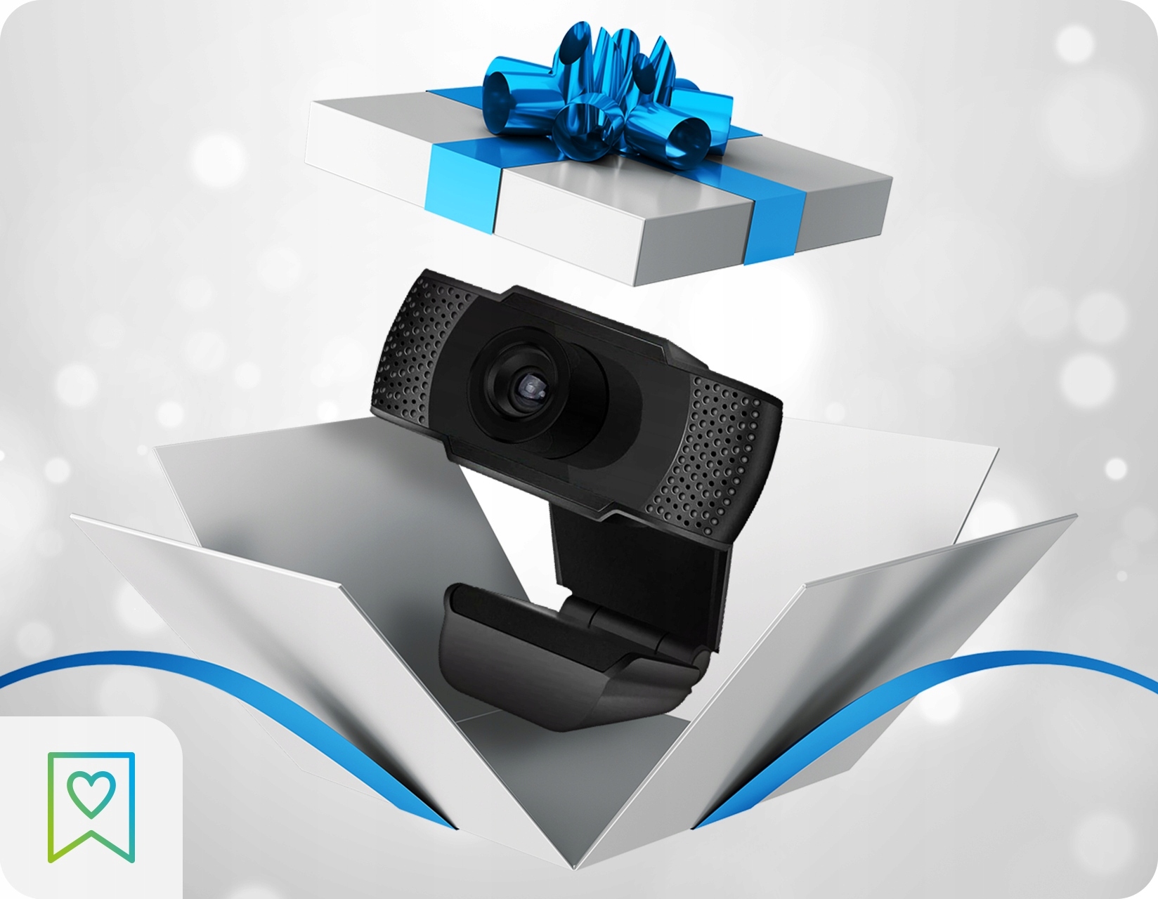 KAMERKA INTERNETOWA KAMERA USB FULL HD MIKROFON Megapiksele 2.1 MP