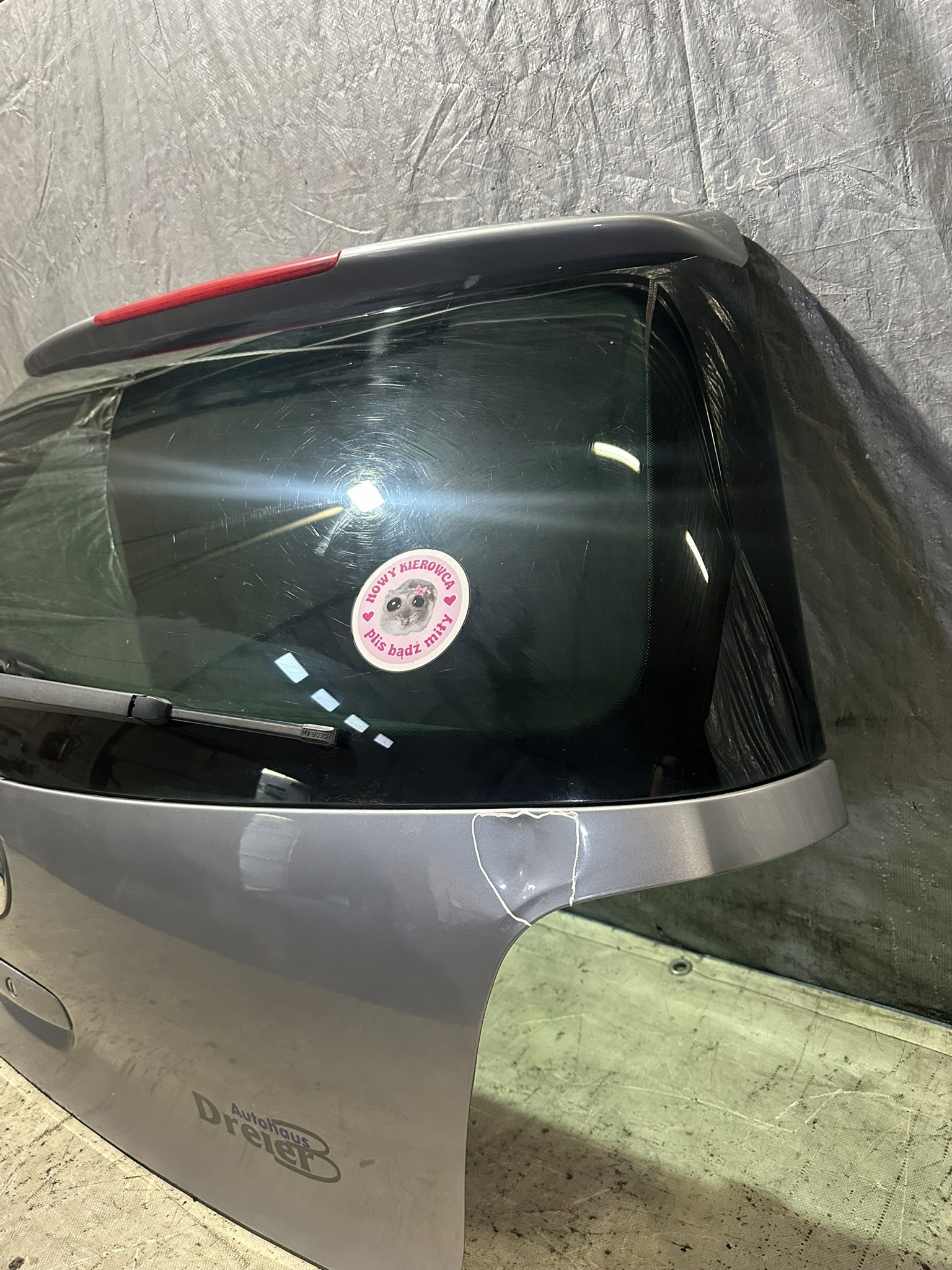 trunk door boot VOLKSWAGEN VW POLO IV LA7R