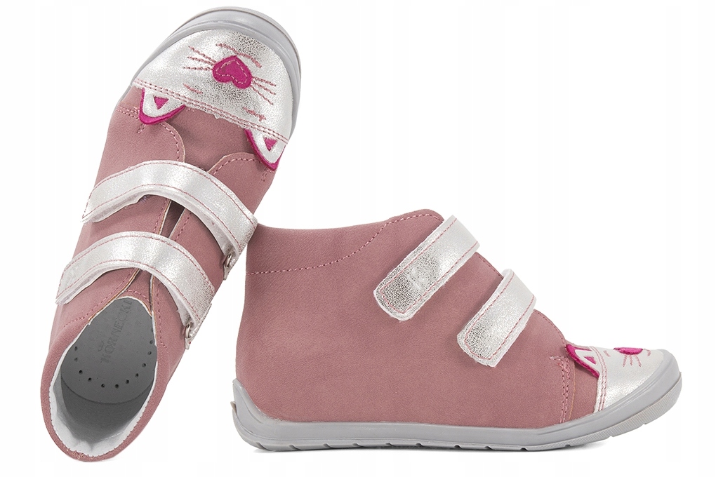 

Kornecki 6809 Trzewiki Dziewczęce Półbuty lila 27