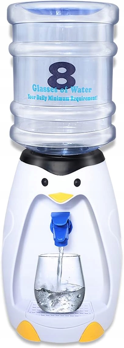 Dávkovač na vodu ve tvaru tučňáka – 2,5 l, pro děti, do školy i kanceláře