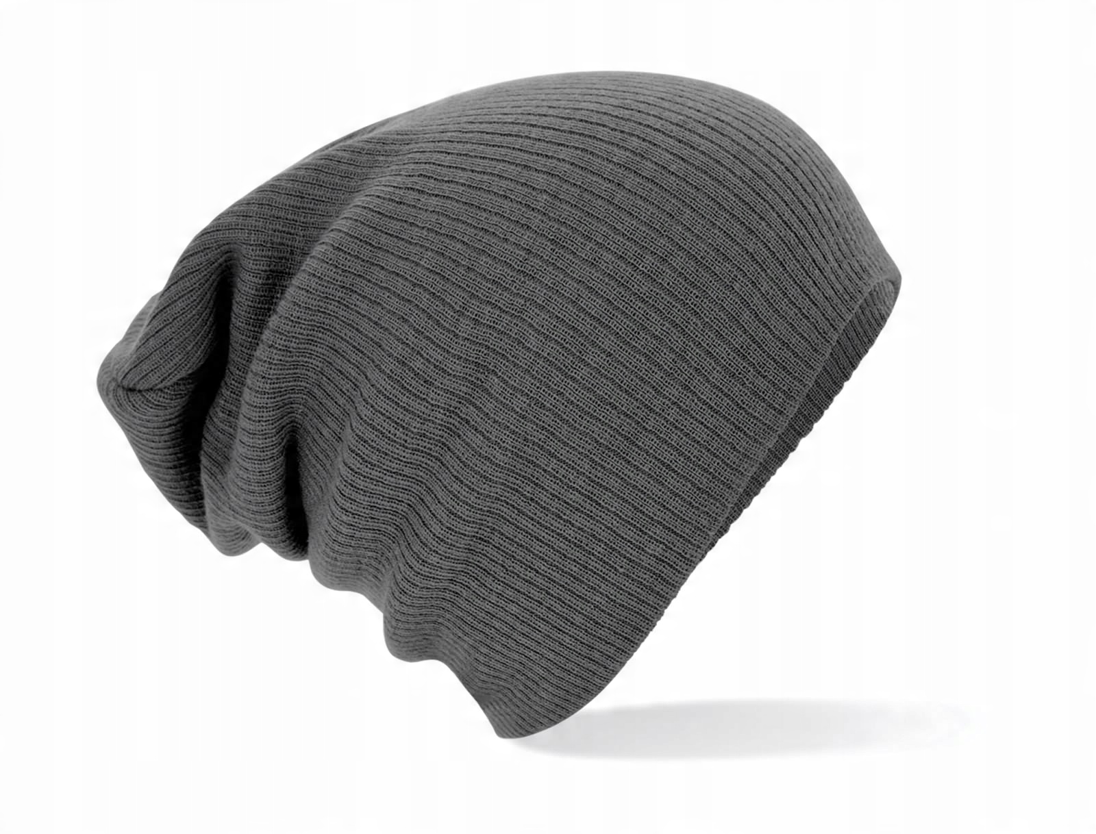 

Ciepła Dwuwarstwowa Czapka Slouch Beanie