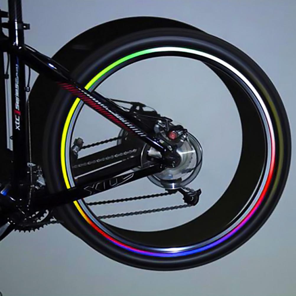 ODBLASKOWE NAKLEJKI WODOSZCZELNE I PRZECIWSŁONECZNE NA KOŁA ROWERU NAKLEJKI ODBLASKOWE Kod producenta 1825228