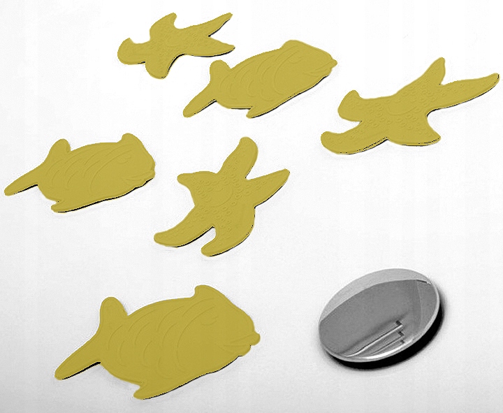 

Małe Maty Antypoślizgowe Do Kąpieli Wanny x 6 Szt