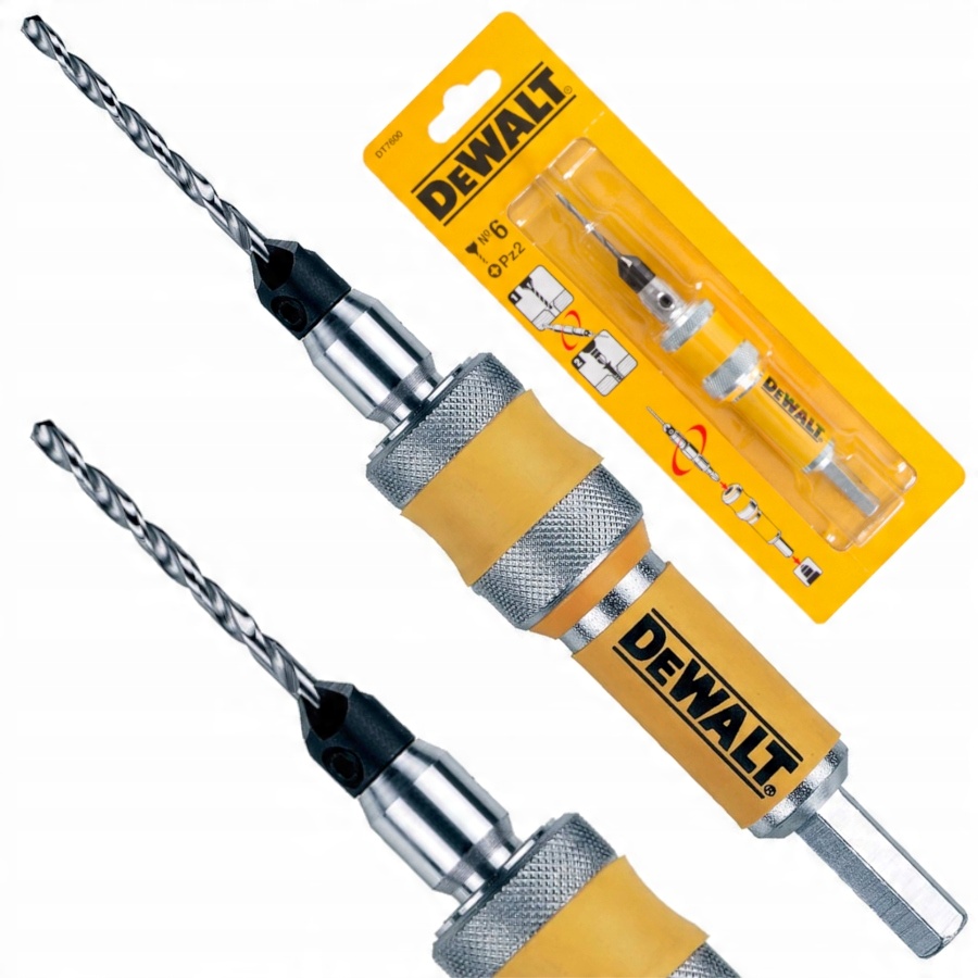

Zestaw Obróć i Pracuj DeWalt Wiertło 6mm Bit Pz2