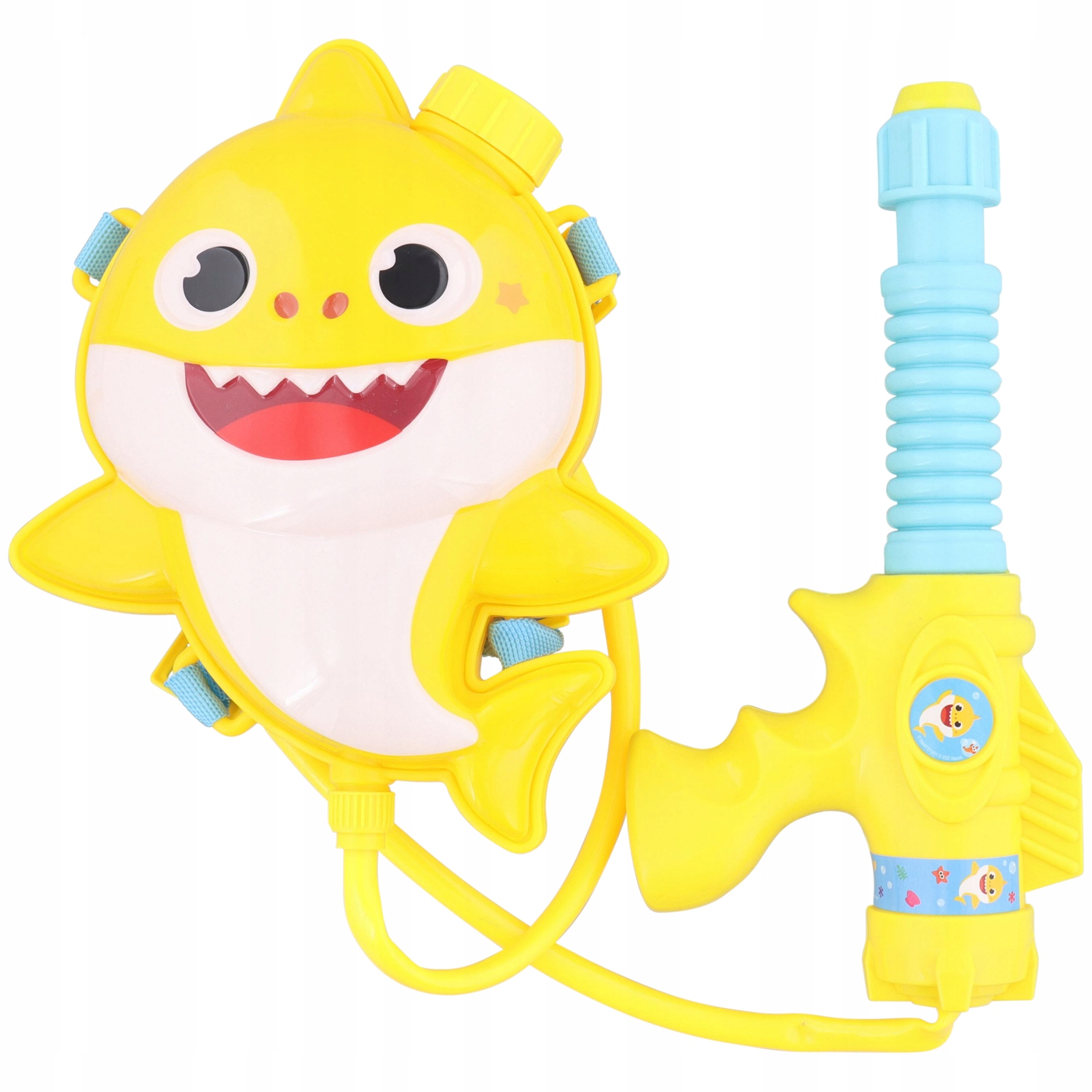 

Miotacz pistolet Na Wodę Plecak Baby Shark żółty52