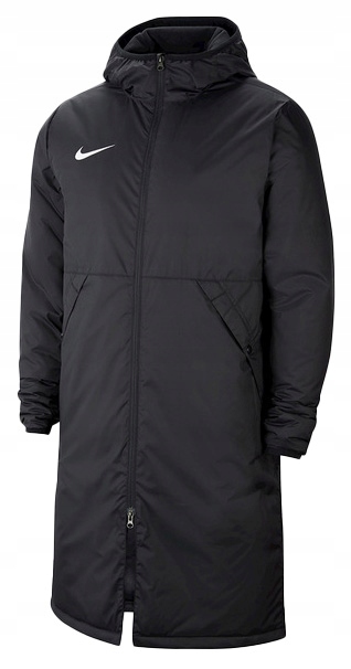 Pánská Bunda Nike Repel Parka Zimní Podzimní Dlouhá Černá CW6156-010 S