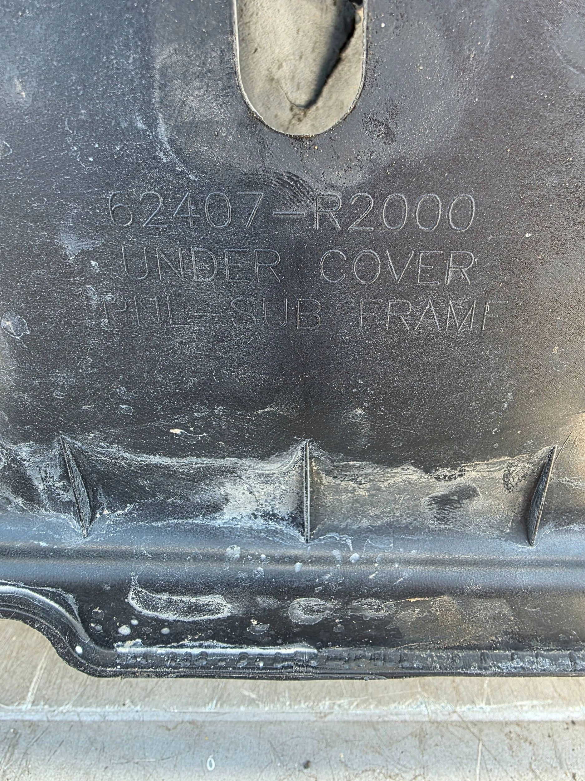 KIA SPORTAGE V cover cover below engine 62407R2000