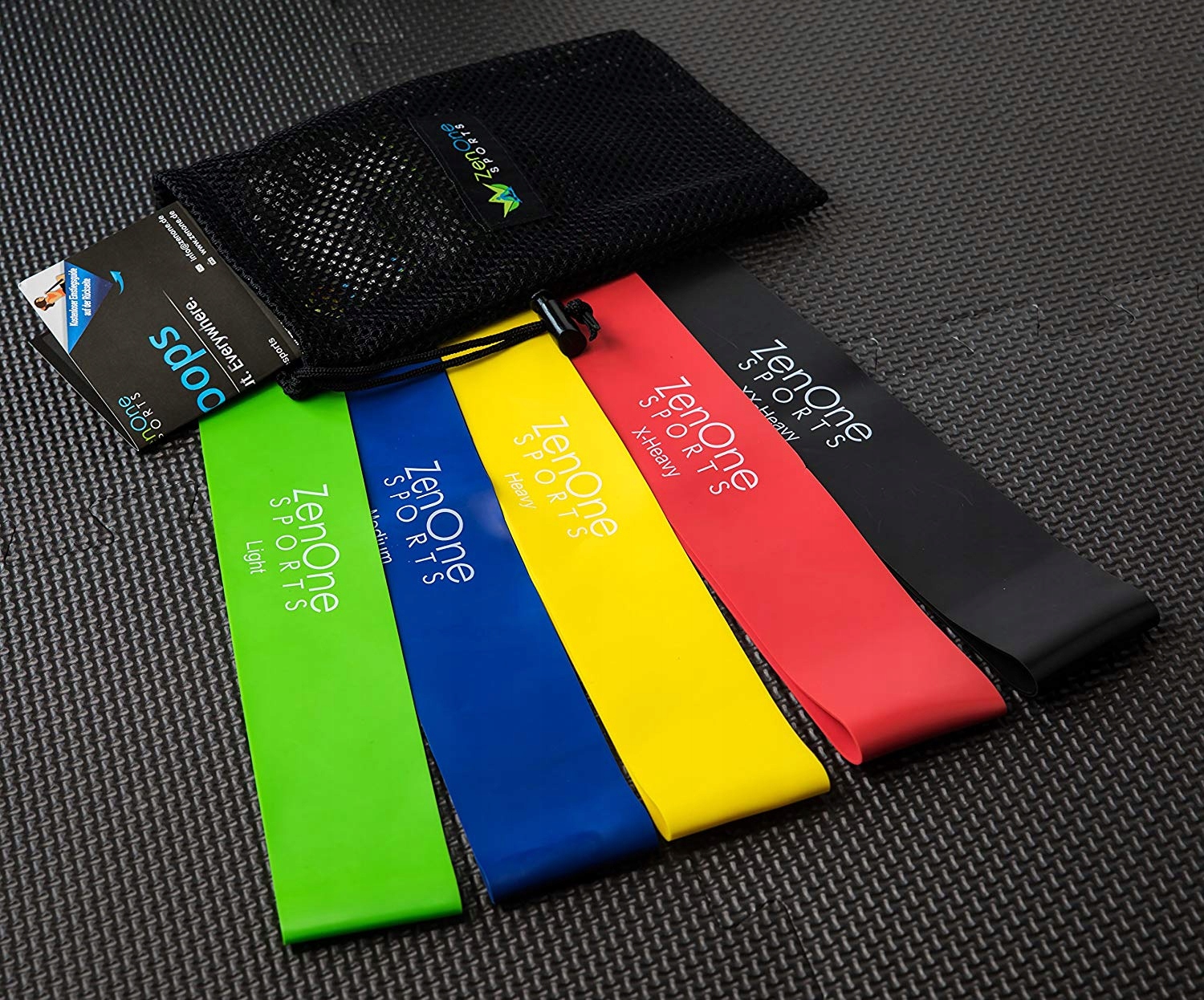

ZenLoops taśmy, zestaw taśm Fitnessband ZOS-0005
