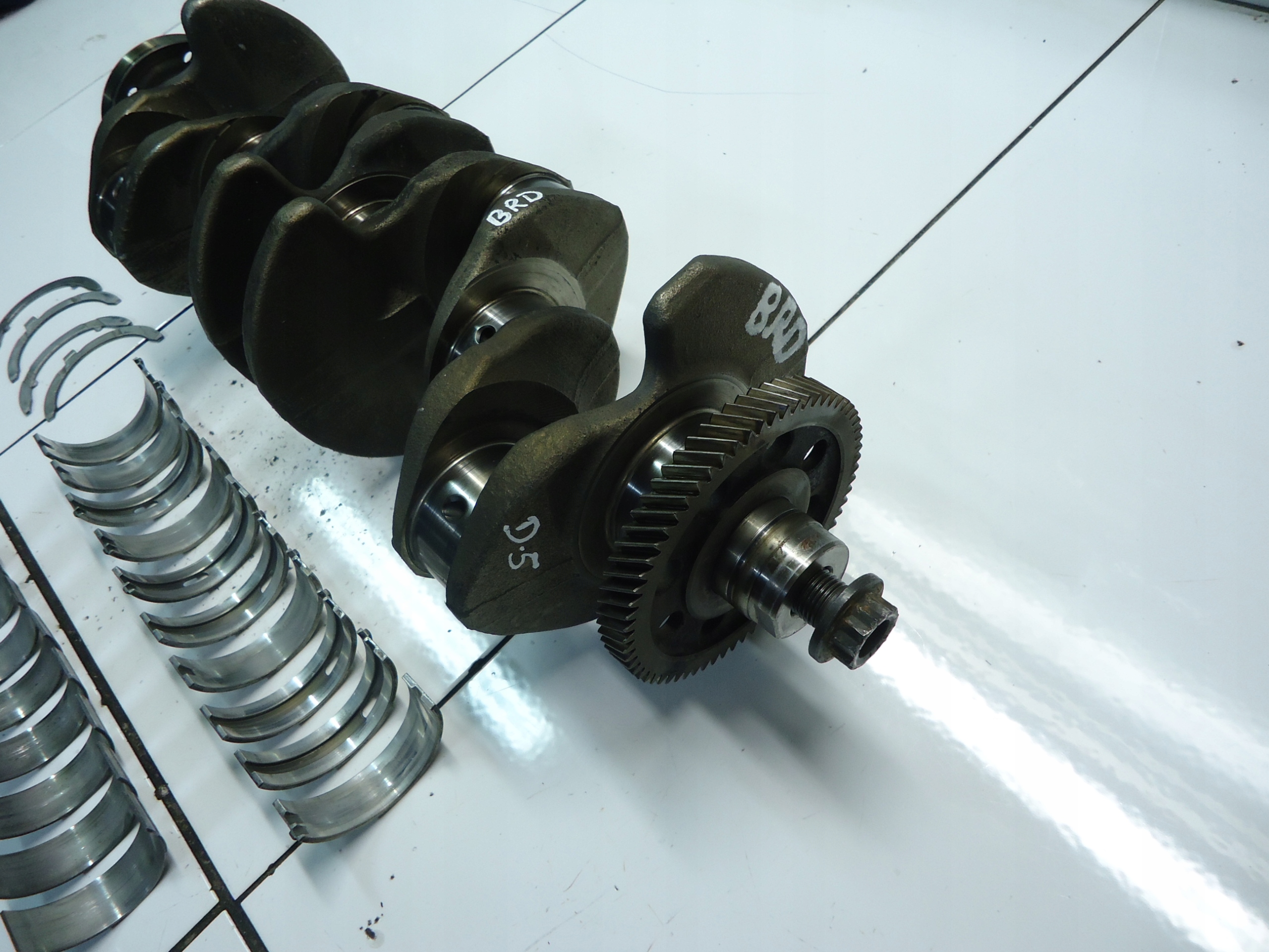 AUDI A4 B7 A6 C6 2.0TDI BRD crank PANEWKI 38AB