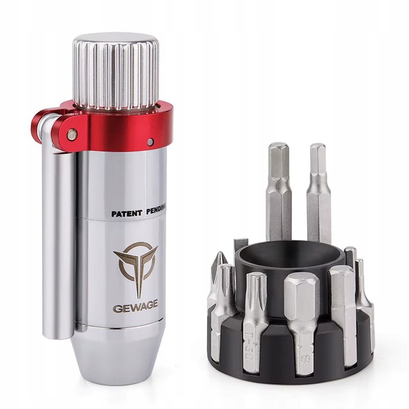 Klucz Dynamometryczny Kieszonkowy Gewage CX-510N 3-10Nm Zestaw 10 Bitów