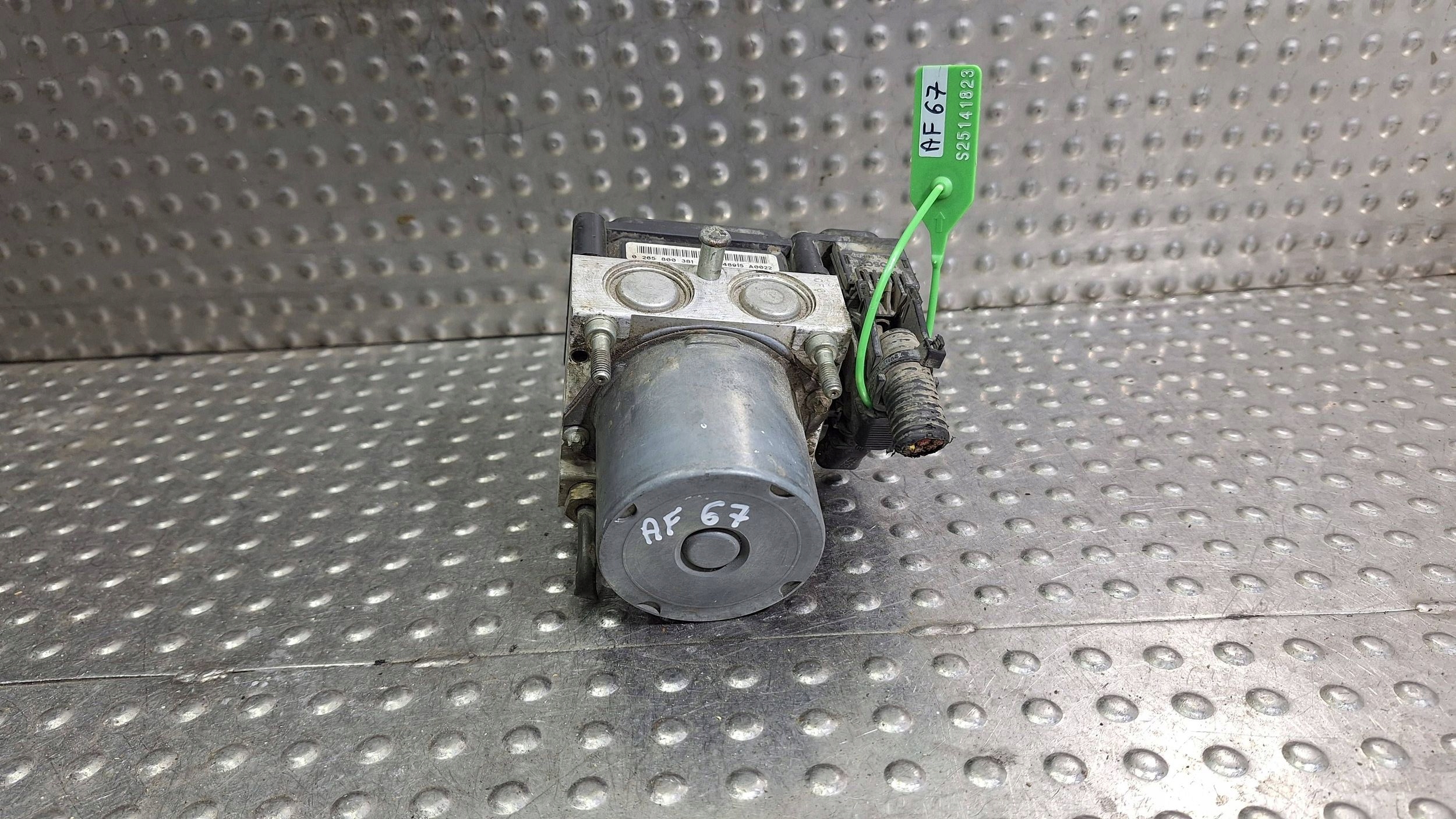 pump control unit ABS 5S71-2M110-AA 0265231462 FORD MONDEO MK3 2.0D LIFT