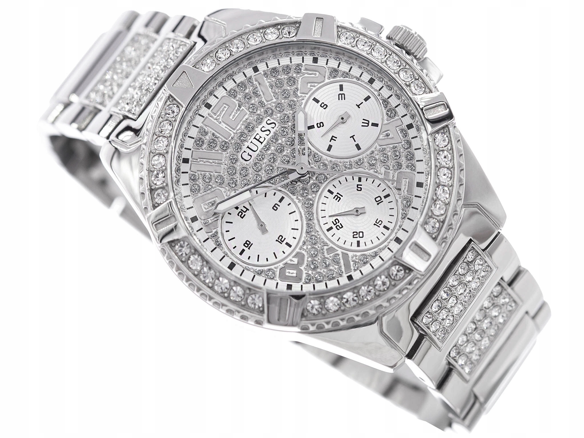Dámské Hodinky Guess W1156L1 Frontier Se Zirkony
