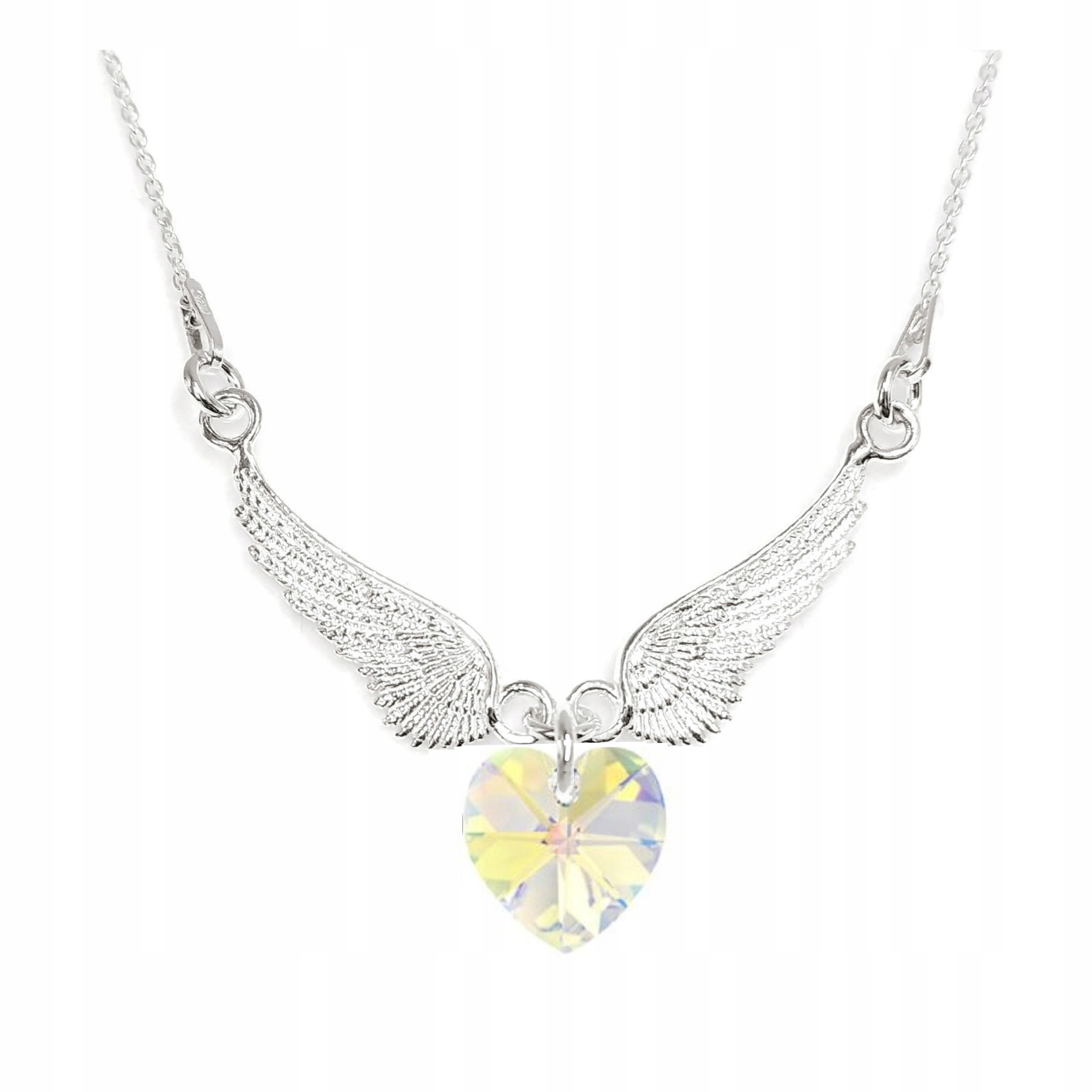 

Naszyjnik Skrzydła ze Skrzydłami Serce Srebro 925