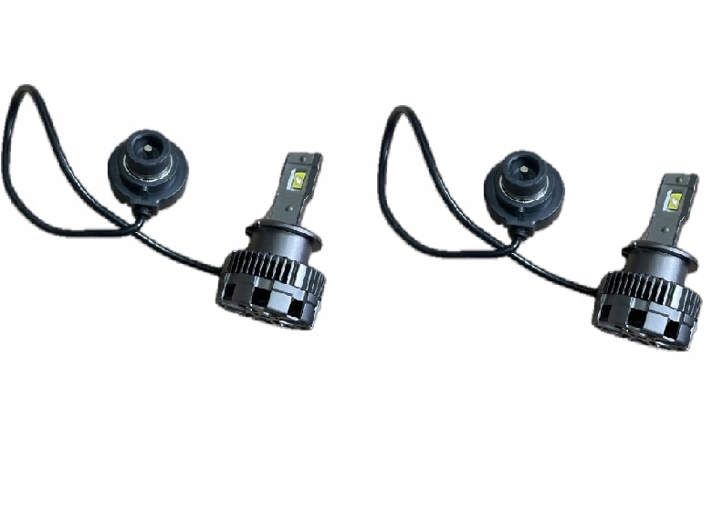 2x ŻARÓWKI LED DO REFLEKTORÓW SAMOCHODOWYCH - 6000K, 35W, 4300LM