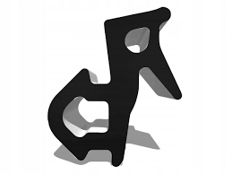 

Uszczelka do okien okna Pcv Veka S-1126 czarna