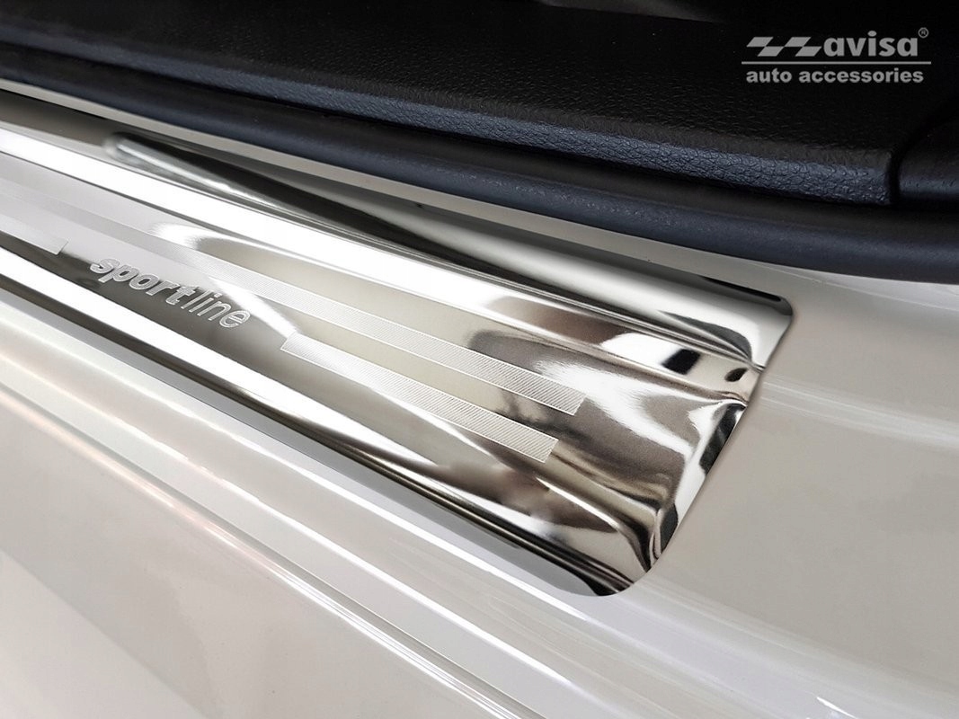 HONDA CIVIC X 5D NAKŁADKI PROGOWE LISTWY NA PROGI STALOWE EAN (GTIN) 5901250090054