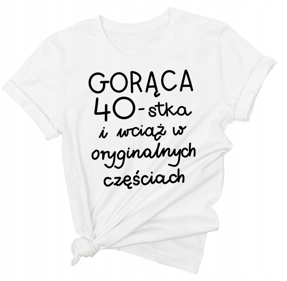 

Koszulka na 40-ste urodziny dla żony S/m
