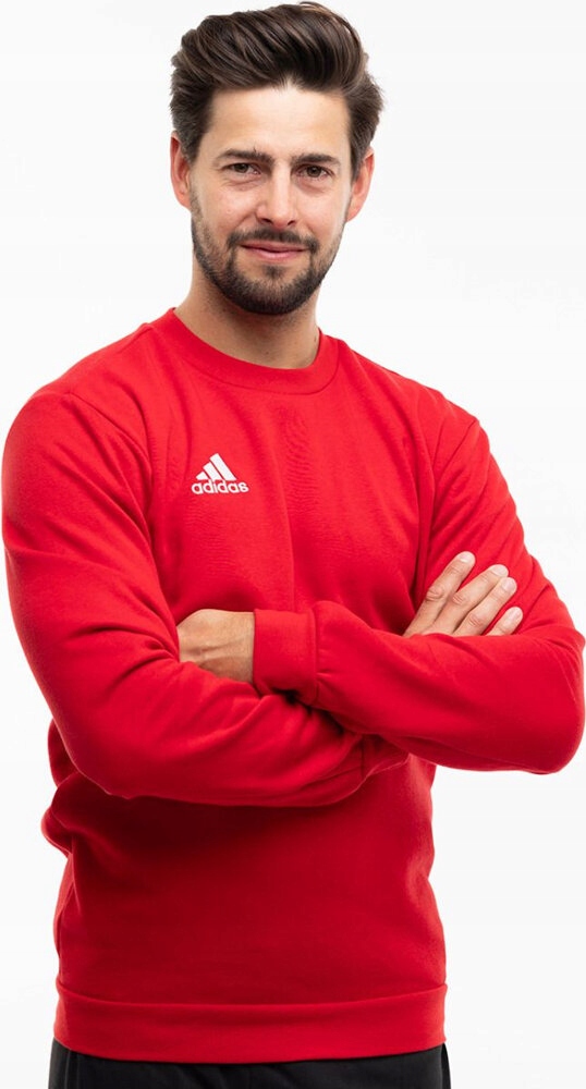 Pánská Mikina Adidas Entrada 22 Sweat Top Červená HB0577 velikost M