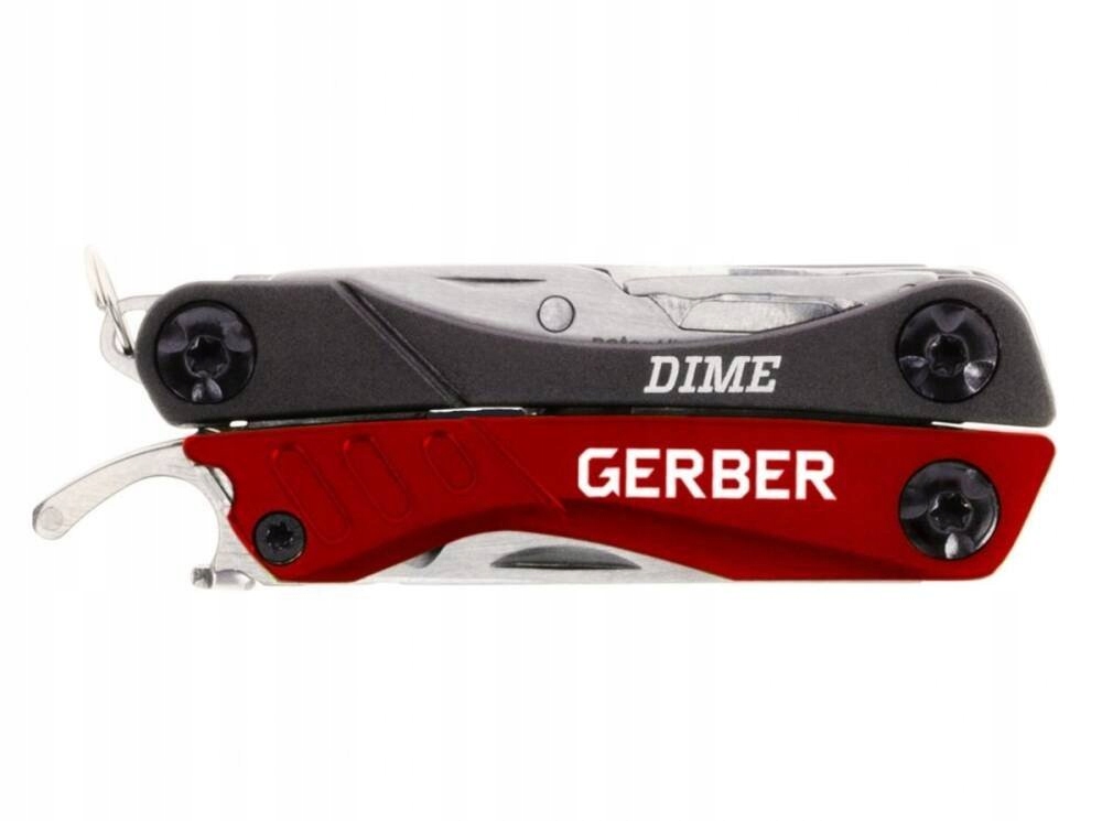Multitool Gerber Dime Red – kompaktní nástroj pro každou příležitost