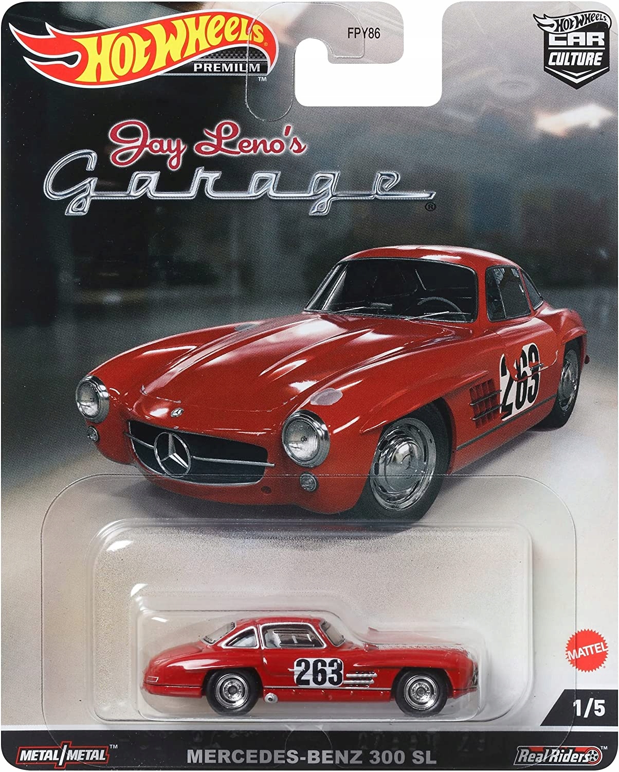 

Hot Wheels Premium Car Cultur Mercedes 300SL HCK07