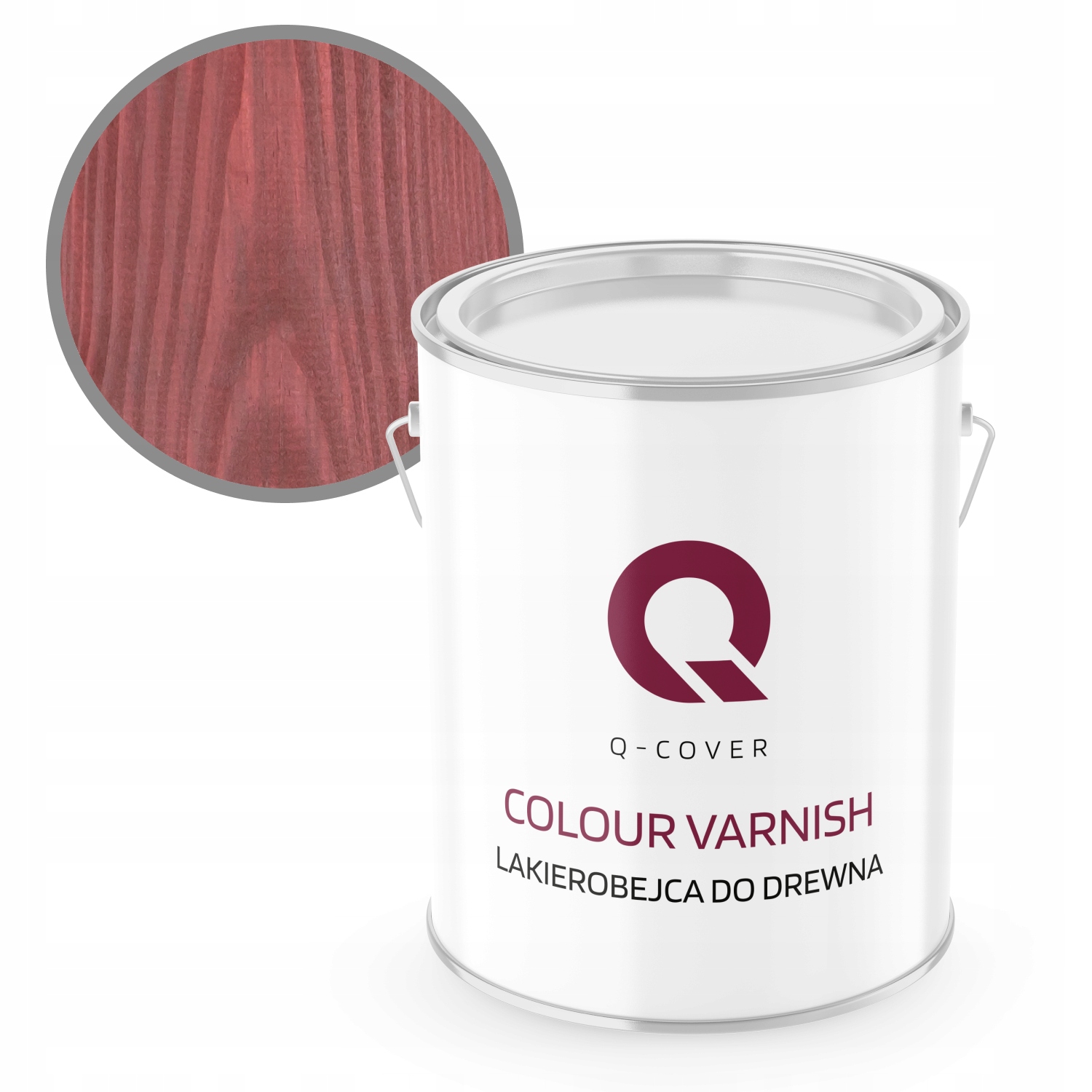 Lakovna Na Dřevo Rychleschnoucí 2,5L Višeň Japonská Polomatná Barva 3V1