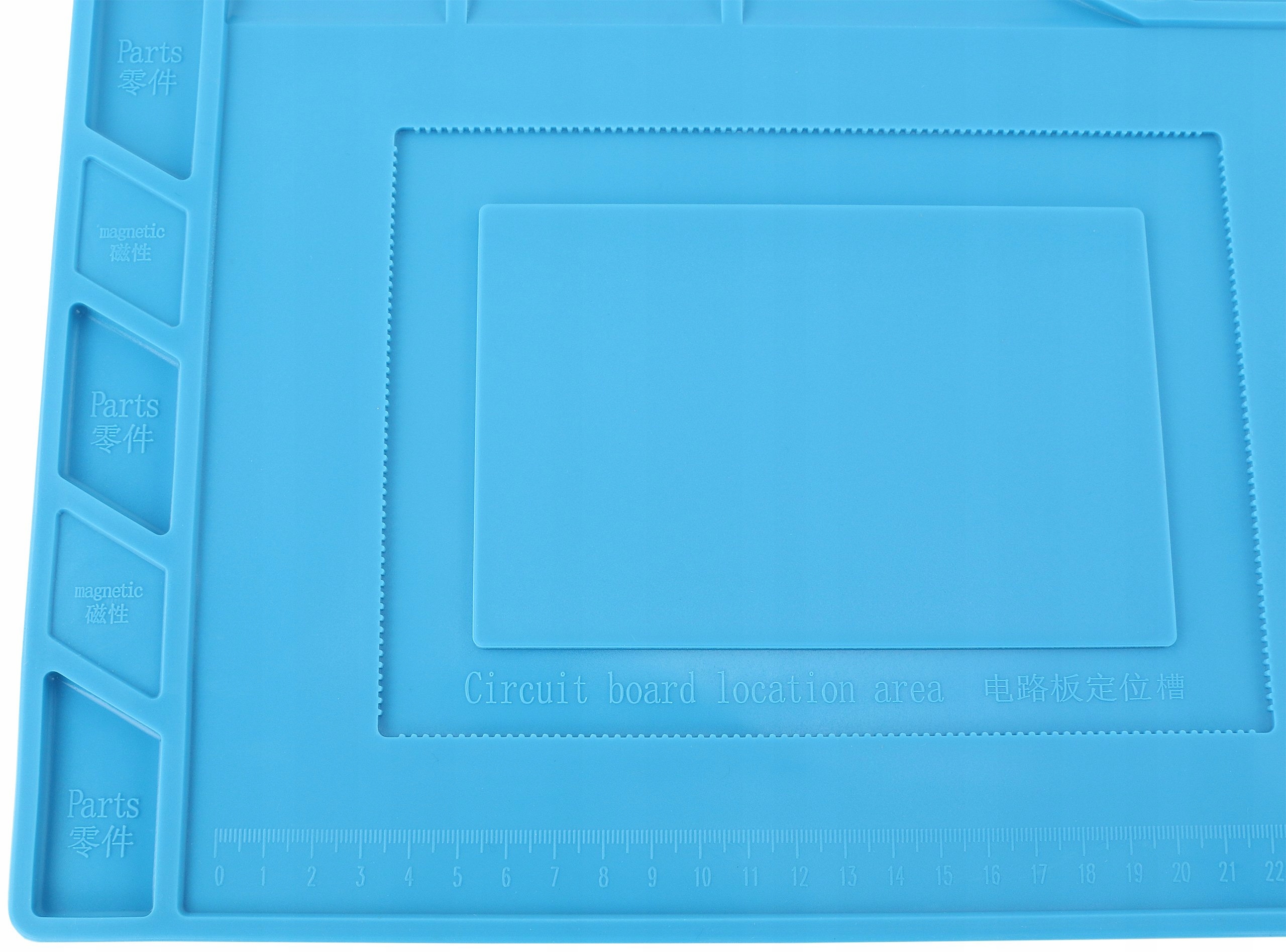 MATA SILIKONOWA IZOLACYJNA 389x269mm S-150 HOTAIR Kolor niebieski