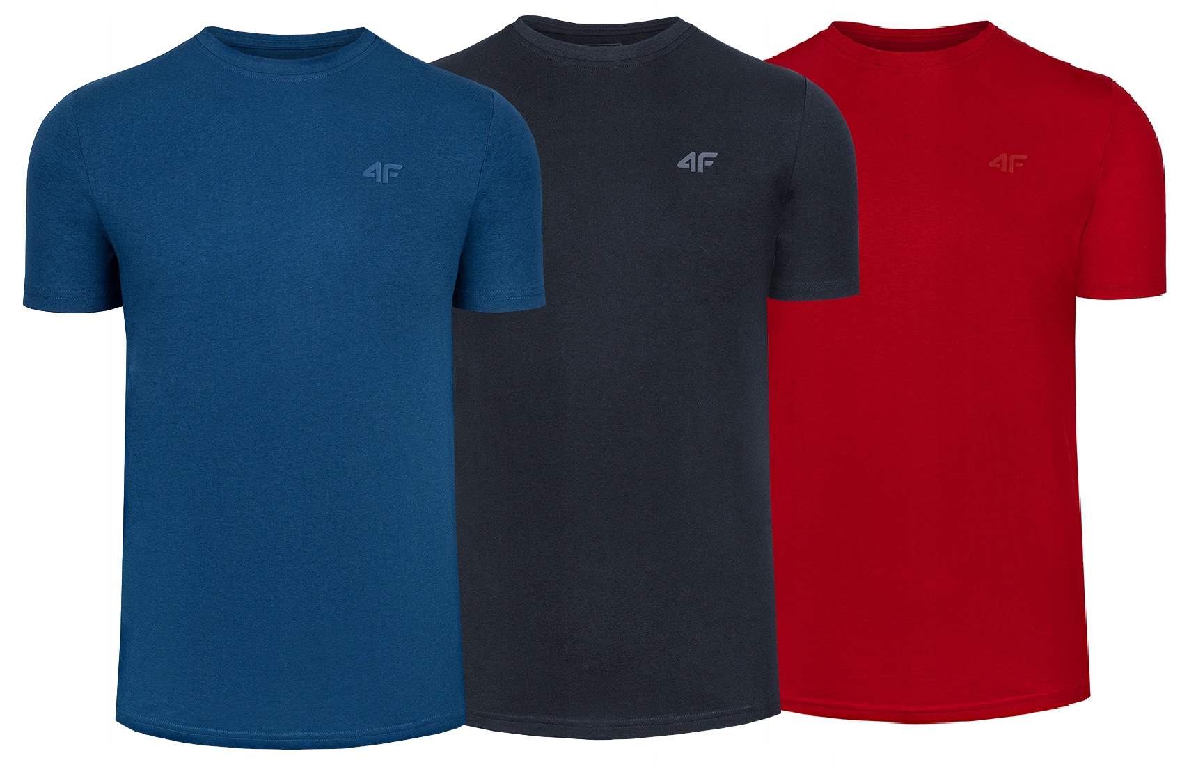 

4F Koszulka Męska T-shirt Zestaw Sportowy 3SZT