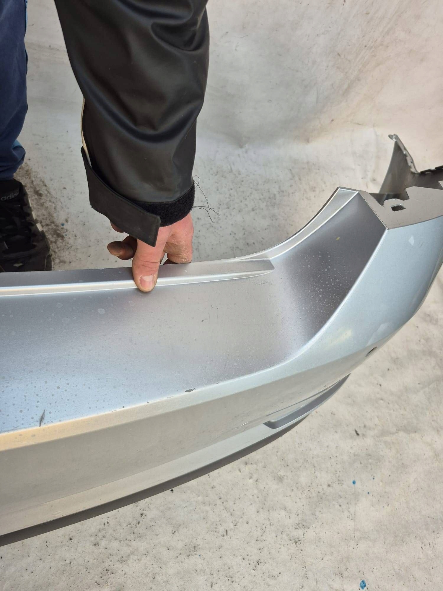 SKODA RAPID SPACEBACK 12- bumper rear part rear PDC