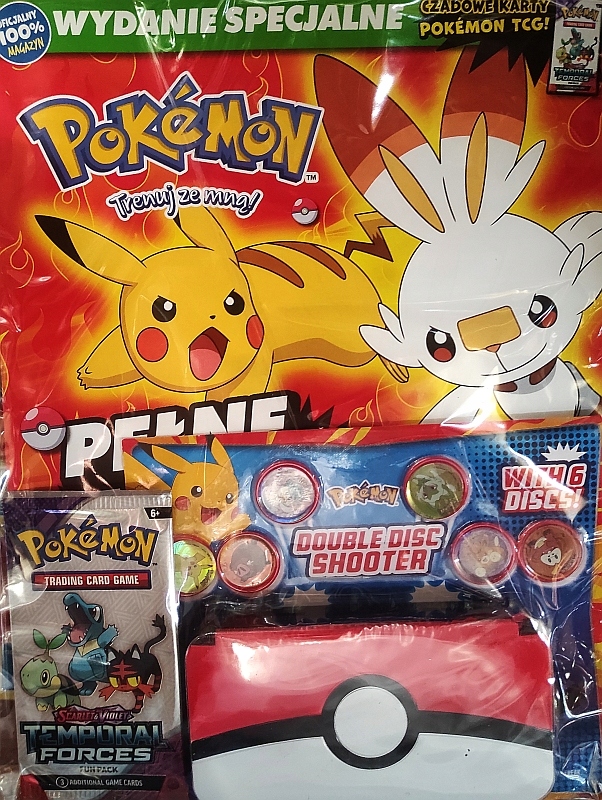 POKEMON TRENUJ ZE MNĄ! Wydanie specjalne 3/2024 DYSK + KARTY