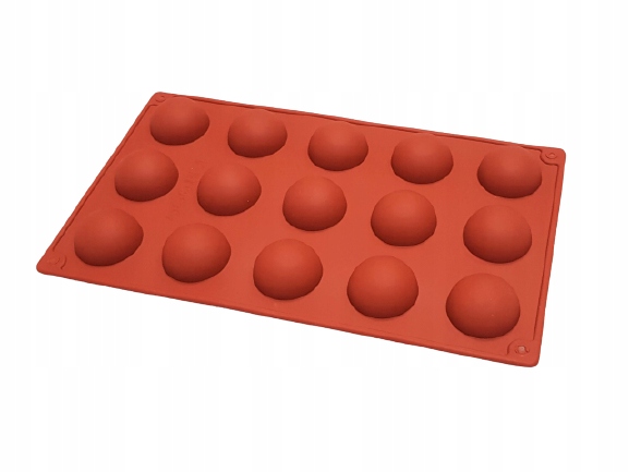 

Foremka monoporcje półkula średnia 8 szt 3,8 cm