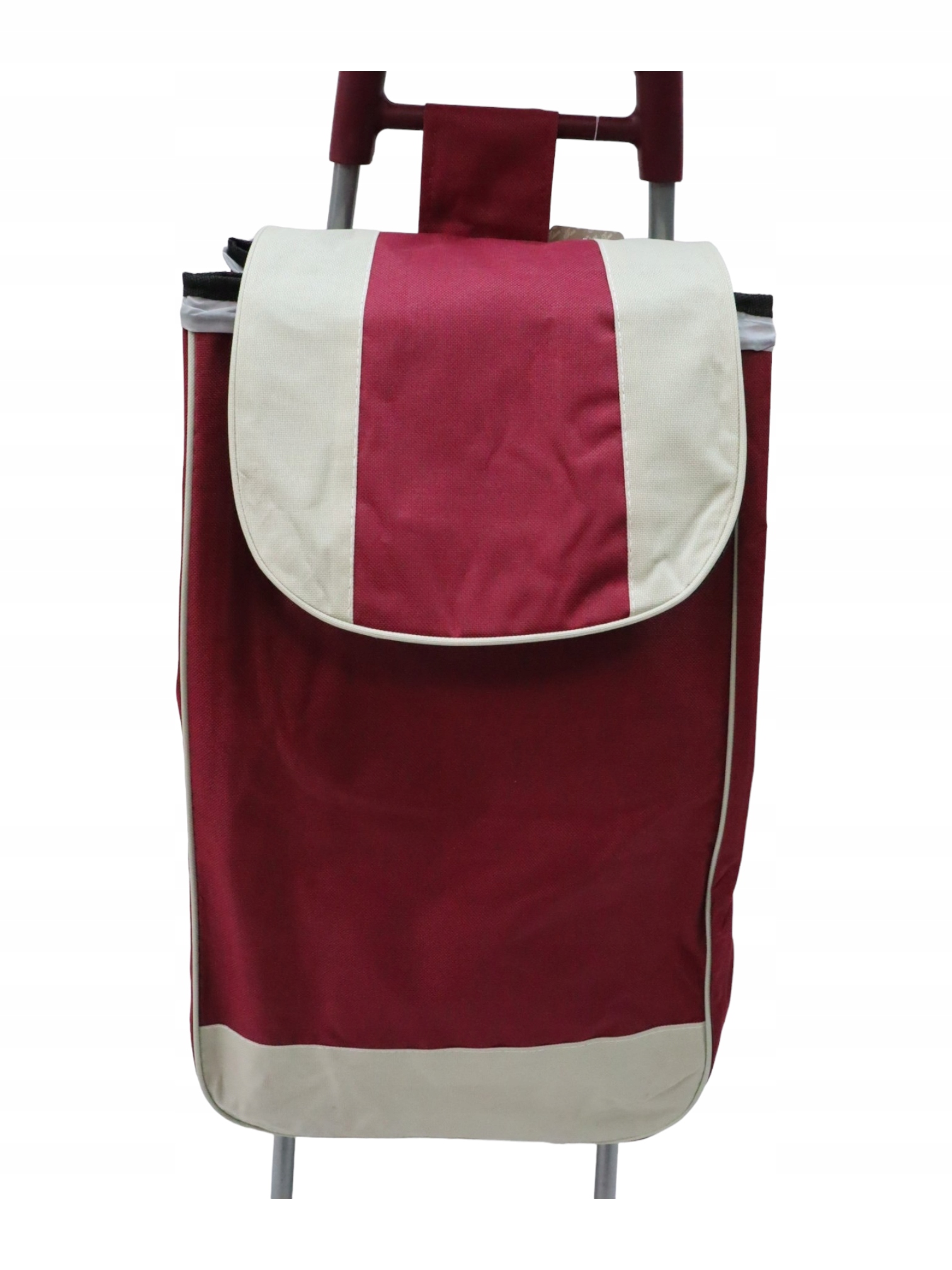 Wózek na Zakupy Torba Składana na kółkach Gospodarcza Gładka Wysokość 95 cm