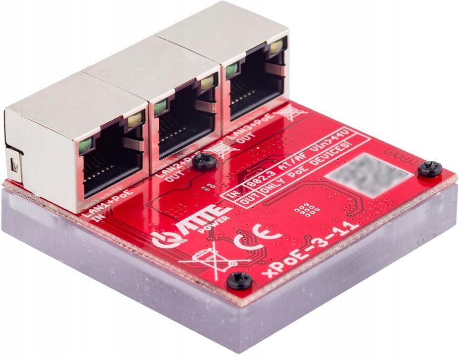 Switch 3-PORTOVÝ Poe Atte xPoE-3-11A