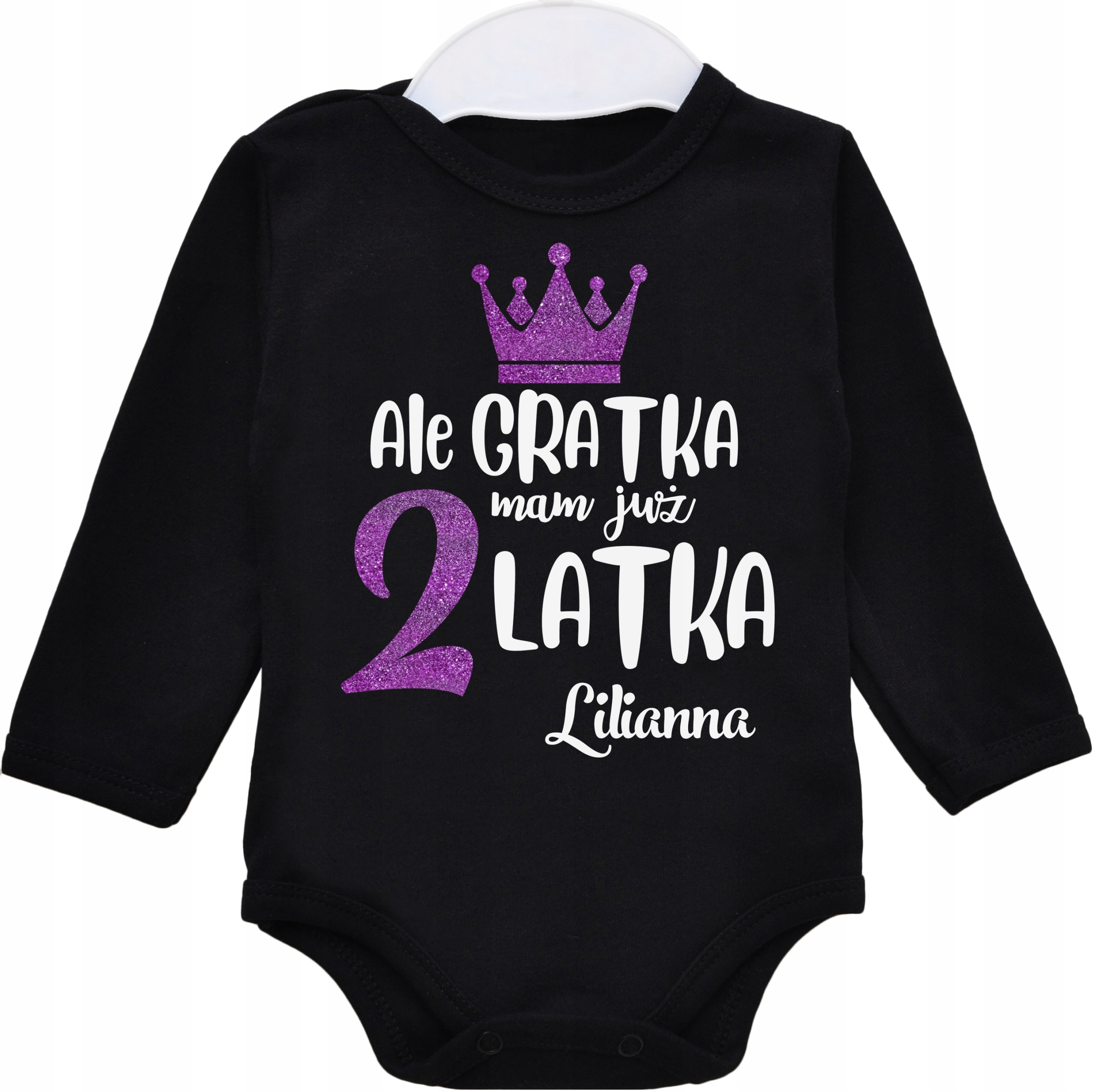 

Body dł rękaw Ale gratka mam 2 latka Imię r. 92