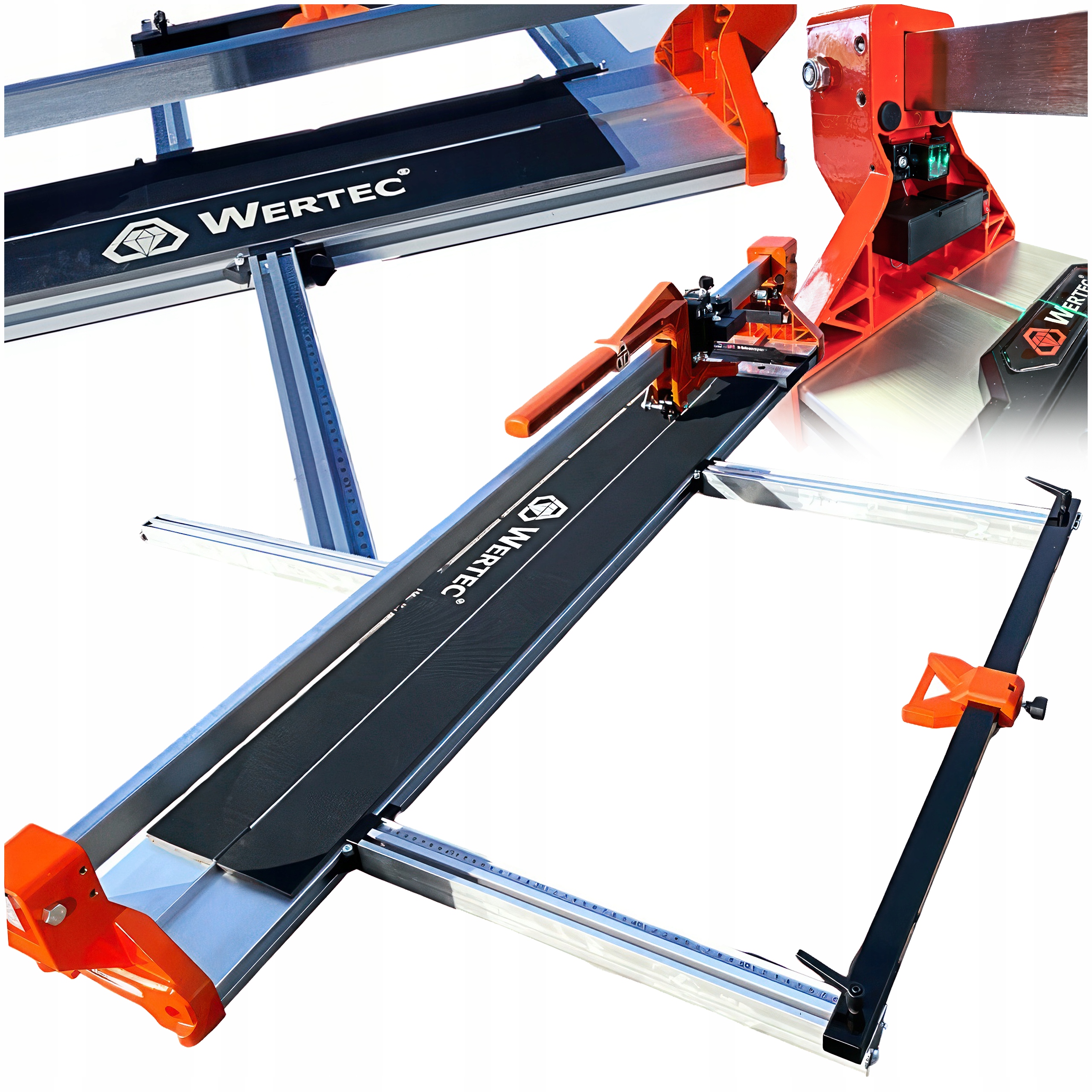 Przecinarka Do Płytek Glazury Gresu Maszynka Wertec Extraline Wt-el 06 73CM