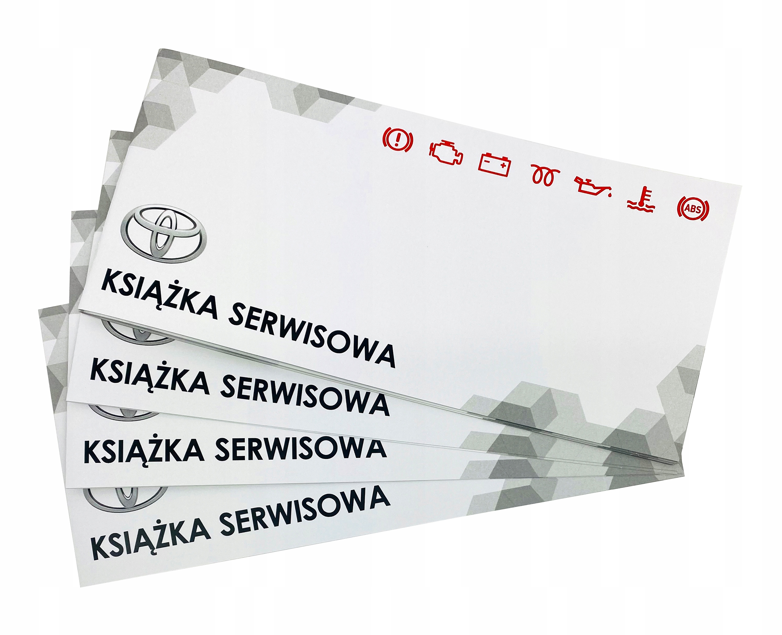 

Książka Serwisowa Przeglądów Napraw Toyota