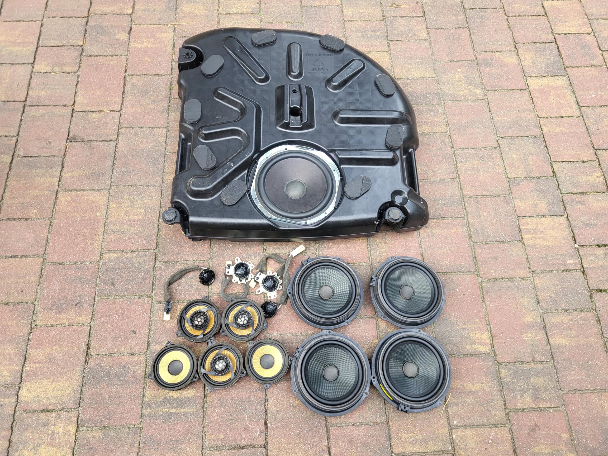 GLOSNIK GLOSNIKI KOMPLET JAGUAR XF X250 LIFT