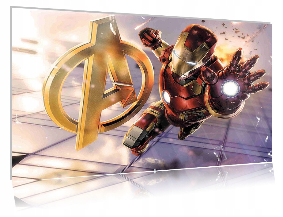 

Obraz szklany na szkle Iron Man 02 30x20