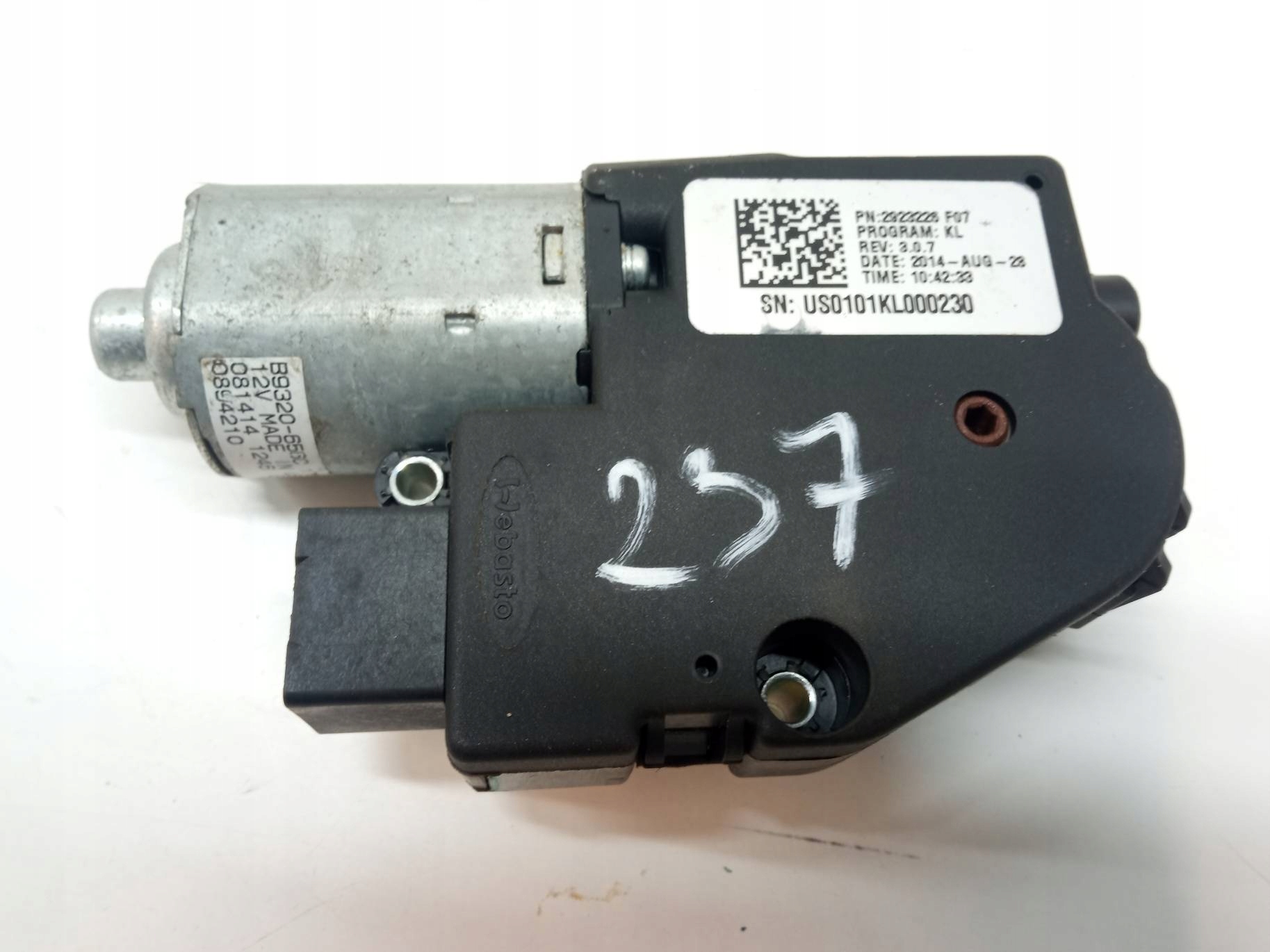 Motor Schiebedach B9320-656C 2923226F07 Jeep Cherokee V (2014- )