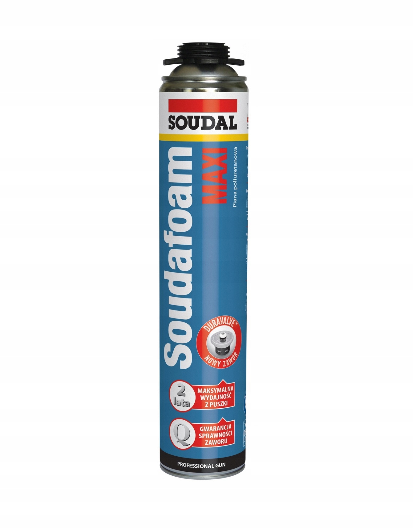 

Piana Pianka Soudal Maxi 870ml Soudafoam do 70l