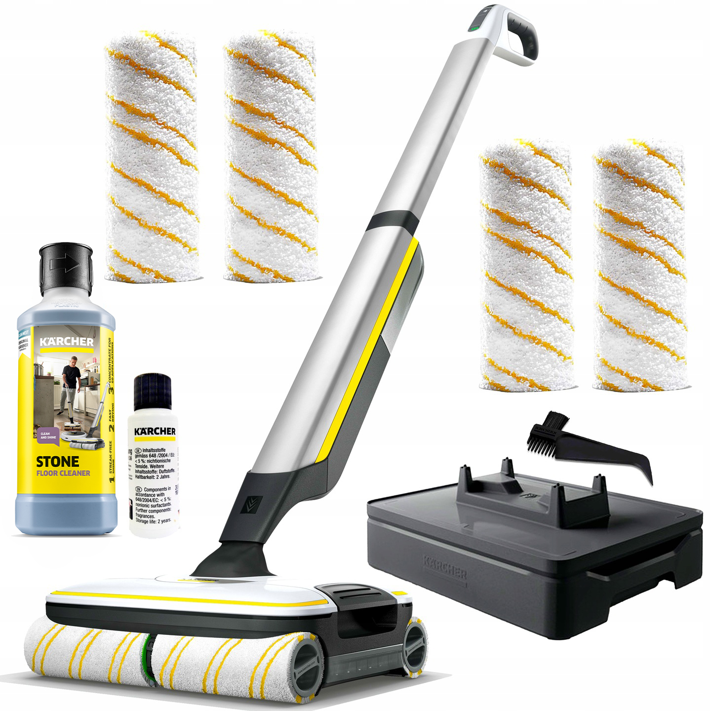 Bezdrôtový Mop Fc 7 Karcher 2V1 Vertikálny Vysávač Tekutina Na Podlahy Rm 537