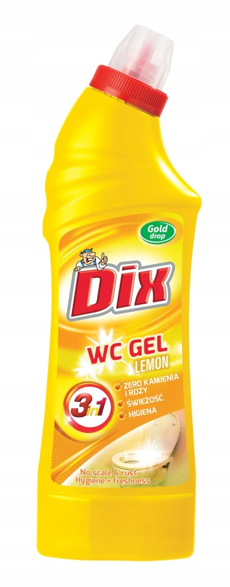 

DIX Żel do Czyszczenia Wc 750ml Lemon