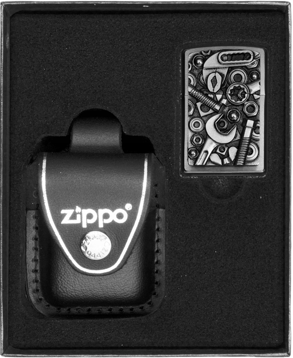 Zestaw ZIPPO Zapalniczka SCREWS AND TOOLS prezentowy*nr3